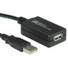 Value USB vertė USB-A laidas – 12 m juodas (12.99.1110)