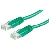 VALUE Kabelis krosowy PatchCord UTP Kat.6 0.5m žalia