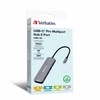 Verbatim Adapteris Hub USB-C – 2xHDMI/ 3xUSB-A/SD/Micro SD/USB-C pilkos spalvos 32151