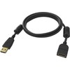 Kabelis USB Vision TC-2MUSBEXT-BL kabelis USB USB 2.0 2 m USB A Juodas