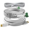Vision TC3-PK10MCABLES - 10 m - VGA (D-Sub) - VGA (D-Sub) - Male/Female - Baltas - Sidabrinis