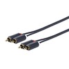 VivoLink RCA (Cinch) x2 - RCA (Cinch) x2 laidai 0,5 m judas (PRORCARCA0,5)
