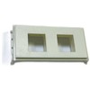 VivoLink Outlet Panel for 2 x Keystone