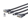 VivoLink Pro DVI-D Cross Wall kabelis 10M - PRODVICW10