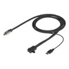 Kabelis VivoLink HDMI - HDMI 2m juoda (PROHDMIHDMFM2-LSZH)