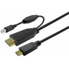 Kabelis USB VivoLink USB-C - HDMI 7.5 m Juodas (PROUSBCHDMIUSBB7.5)