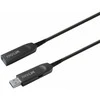 USB kabelis VivoLink USB-A - USB-A 10 m Baltas- juodas (ProUSB3AAF10)