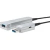 Kabelis USB VivoLink USB-A - USB-A 30 m Baltai-juoda (PROUSB3AAF30)