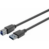 USB kabelis VivoLink USB-A - USB-A 7 m Juodas (PROUSB3AB7C)