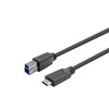 Vivolink USB-C male - B male Cable 5m Juodas .