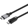 Kabelis USB VivoLink USB-C varžtinis prie USB-C 9 m
