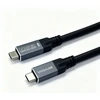 VivoLink USB-C to USB-C 0.5m USB4, 40Gbps, 100W PD, 8K, Enterprise-tested kabelis USB USB4 Gen 2x2 0,5 m 40 Gbit/s Juodas