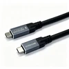 VivoLink USB-C to USB-C 0.5m USB4, 40Gbps, 100W PD, 8K, Enterprise-tested kabelis USB USB4 Gen 2x2 0,5 m 40 Gbit/s Juodas