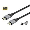 Kabelis USB VivoLink USB-C - USB-C 3 m Juodas (PROUSBCMM3)