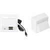 „VivoLink WI221292“ maitinimo lizdas, HDMI + DisplayPort + 3,5 mm, baltas