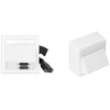 „VivoLink WI221292“ maitinimo lizdas, HDMI + DisplayPort + 3,5 mm, baltas