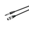 Kabelis VivoLink Vivolink PROAUDXLRFJACKS10 kabelis audio 10 m XLR 6.35mm Juodas