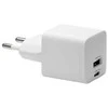 dbramante1928 - Įkrovimas - Sieninis įkroviklis GaN - USB-C+USB-A 30W+18W EU - Baltas