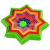 3D magiška žvaigždė fidget antistresinis žaislas - Žalia