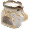 Aliejinė smilkalinė Drambliukas, 7x9x6 cm - Ruda