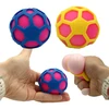 Antistresinis minkomas kamuoliukas „Atomic NeeDoh“, 6 cm - Geltona