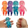 Antistresinis minkomas žaislas-Kūdikis „Sugar Baby Squishy“ - Mėlyna