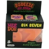Antistresinis minkomas žaislas NeeDoh „Six Seven“ (67), 7x4 cm - Violetinė