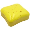 Antistresinis minkomas žaislas Pyragaitis (Squishy), 10x10x3,5 cm - Balta