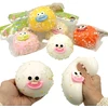 Antistresinis minkomas žaislas Šypsenėlė (Pinch Pinch Toy), 11 cm - Balta
