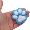 Antistresinis žaislas Katės letenėlė (Cat Paw), 6 cm - Geltona