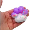 Antistresinis žaislas Katės letenėlė (Cat Paw), 6 cm - Violetinė