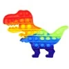 Antistresinis žaislas POP-IT spalvotas dinozauras
