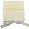 Balta dovanų dėžutė „Pirma komunija“, 10x10x3,5 cm