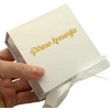 Balta dovanų dėžutė „Pirma komunija“, 10x10x3,5 cm