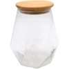 Dekoratyvinis stiklinis indelis su dangteliu, 950 ml