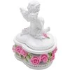 Dėžutė su angelu, 12 cm - Ovalas