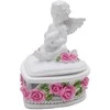 Dėžutė su angelu, 12 cm - Ovalas