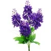 Dirbtinė alyvų puokštė, 35 cm - Violetinė