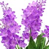 Dirbtinė alyvų puokštė, 35 cm - Violetinė