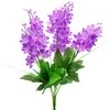 Dirbtinė alyvų puokštė, 35 cm - Violetinė