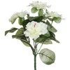 Dirbtinė azalijų puokštė, 31 cm - Geltona