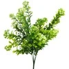 Dirbtinė buksmedžio puokštė, 38 cm - Balta