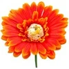 Dirbtinė gėlė gerbera, 42 cm - Balta
