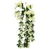 Dirbtinė gėlė jazminaičių-vijoklis, 65 cm - Mėlyna