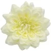 Dirbtinė gėlė jurgino žiedas - Kreminė