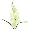 Dirbtinė gėlė kardelis, 55 cm - Baltai žalsva
