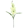 Dirbtinė gėlė kardelis, 55 cm - Baltai žalsva