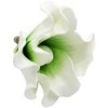 Dirbtinė gėlė magnolijos žiedas - Baltai žalsva