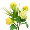 Dirbtinė gėlių puokštė, 31 cm - Mėlyna