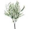 Dirbtinė gėlių puokštė, 36 cm - Balta